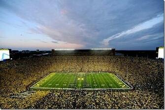 Michigan Stadium Wallpaper Under The Lights Here S A Great
