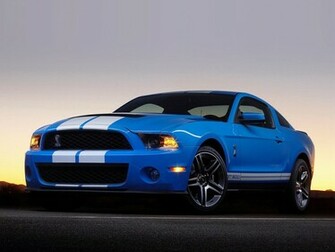 Wallpaper Ford Mustang Shelby Gt500 Car