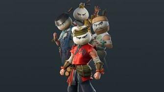 Fortnite Bao Bros Skin Outfit 4k Wallpaper