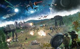 Star Wars Battle Wallpaper Top