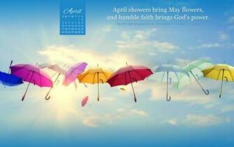 April God S Power Desktop Calendar Wallpaper