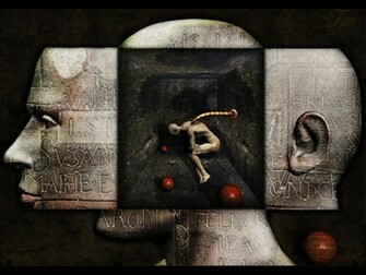 Anatomy Of Thinker Wallpaper From Eyes