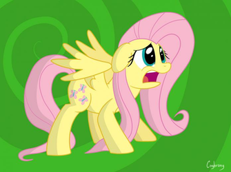 Scared Fluttershy By Cogbrony