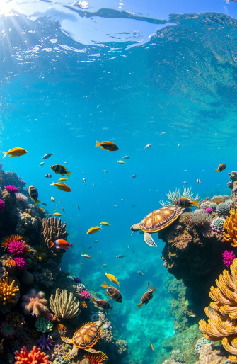 HD Ocean Sea Life Wallpaper