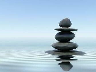 Zen Stones Wallpaper Widescreen Wal