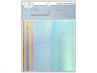 Elizabeth Craft Shimmer Sheetz Iris Sampler 10pc Createforless