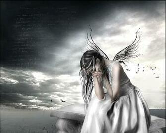She Sits Alone Crying On The Palms Of Her Hands Wondering How