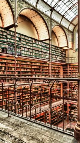 Library Phone Wallpaper