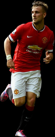 Luke Shaw Manchester United By Hamidbeckham On