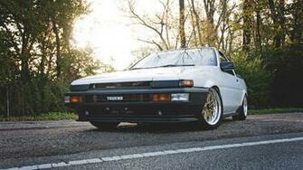 Wallpaper Toyota Corolla Ae86 Trueno