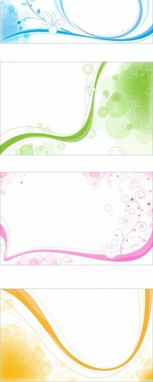 Snow White Floral Background