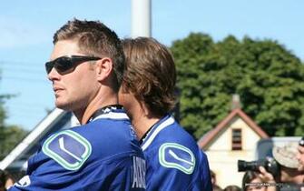 Jared Padalecki And Jensen Ackles Image Red Bull Soapbox Race HD