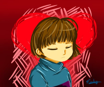 Undertale Determinated Child By Xxkaibutsukoxx