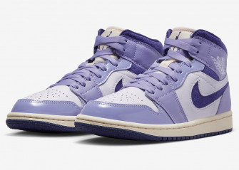 Air Jordan Logo Purple Wallpaper
