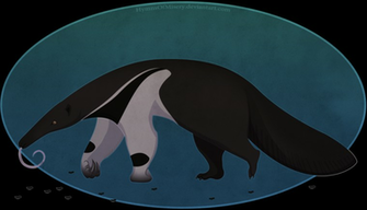 Giant Anteater By Hymnsie