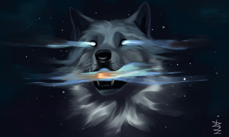 Wolf Hunting Prey 4k HD Artist Wallpaper Image
