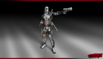 Deadpool Render Wallpaper X Force Costume By Arrow U