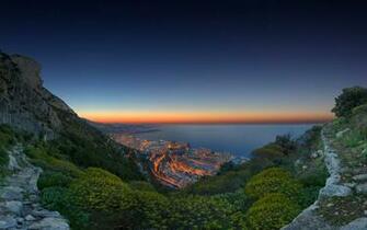 Dusk Over Monaco HD Wallpaper Background Image Id