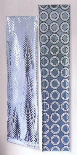 Wallpaper Circle Design Turquoise Aqua Brown And White