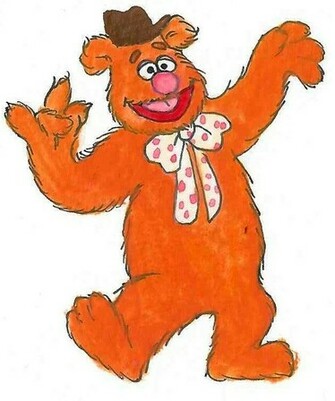 Fozzie Bear By Brazilianferalcat