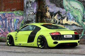 Tuning Green Fondo Pantalla Audi Wallpaper