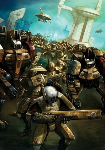 Warhammer 40k Tau By Damie M