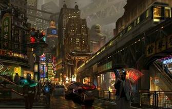 Wallpaper China The City Neon Street People Style Metro