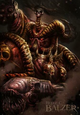 Chaos Space Marine By Helgecbalzer