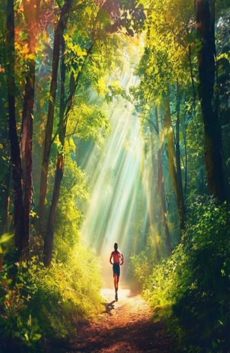 Trail Running Wallpaper