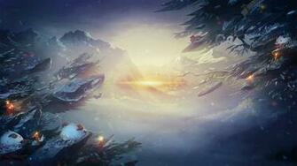 Snowdown Background Lol Wallpaper