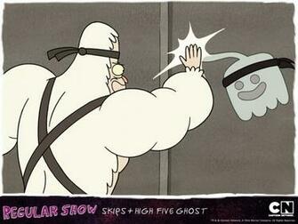 Skips And Hi Five Ghost Wallpaper