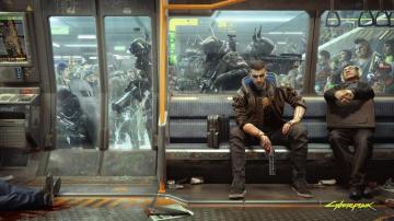 New Cyberpunk Wallpaper Shows How Metro Commuting Works