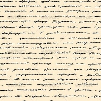 Hand Written Text Vector Seamless Background Background Decorative