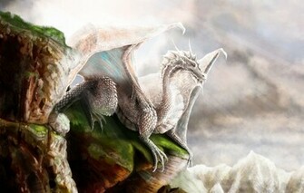 White Dragon HD Wallpaper
