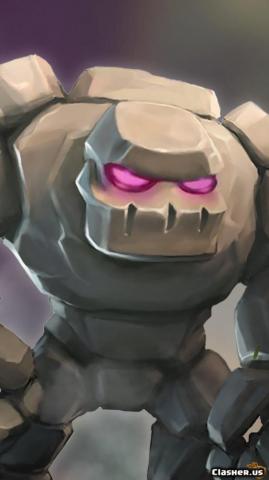 Golem Mobile Clash Of S Wallpaper Clasher Us