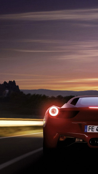 Ferrari Phone Wallpaper Top Background