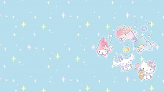 Cinnamoroll Laptop Background Wallpaper