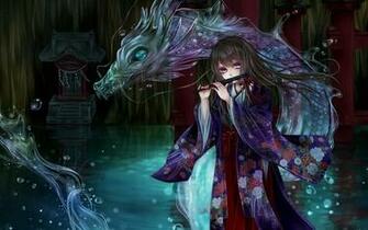 Dragon Girl Wallpaper Top Background