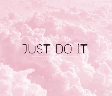 Just Do It Nike And Pink Image Colorfulness