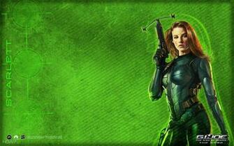 Gi Joe Scarlett Widescreen Wallpaper HD