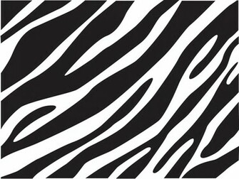 Amazing Zebra Wallpaper Print