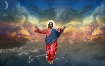Fly Jesus Heaven Wallpaper Jpg