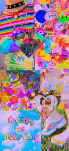 Rainbowcore Ideas In Rainbow Aesthetic Kid Core