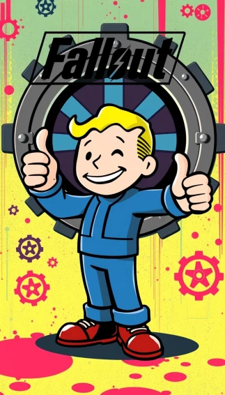 Vault Boy Phone Wallpaper