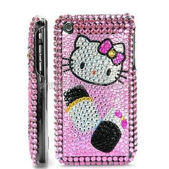 Hello Kitty Rhinestone iPhone Case Diamond