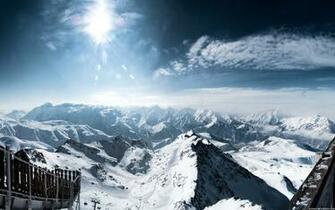 Mountain Snow Wallpaper HD
