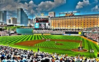 Stadium Oriole Park At Camden Yards Baltimore Maryland Wallpaper
