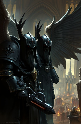 Dark Angels 40k Wallpaper