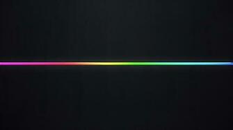 Line Multi Colored Black Background Wallpaper