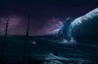 Fantasy Art Silmarillion Jrr Tolkien Sea Ulmo Wallpaper